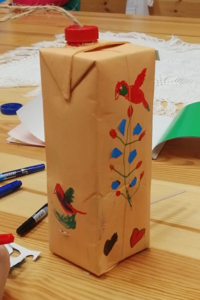 Warsztaty Tworzenia Karmników z recyklingu 